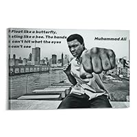 モハメドアリ Allposters フレーム付 モノクロ ポスター 海外輸入品 モハメド・アリ Muhammad Ali 特大 ポスター 150x100cm 海外